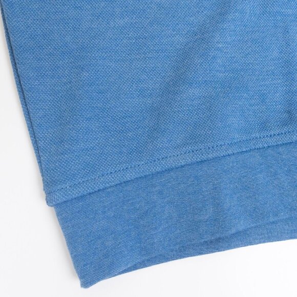 Peter Millar Crown Comfort Pullover Sweater Cape Blue Golf Quarter Zip - Picture 7 of 12